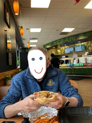   at The Vegan Spot in Fayetteville