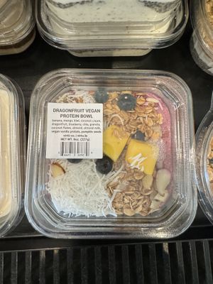 Dragonfruit Protein Bowl  at Pure Bean  in Manhattan Beach