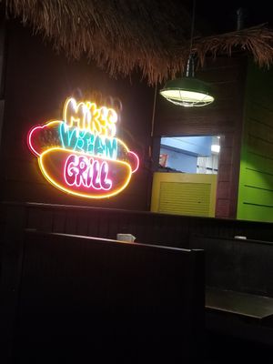 Inside at Mike's Vegan Grill in Charlotte