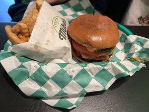 Buffalo chicken sandwich   at Mike's Vegan Grill in Charlotte