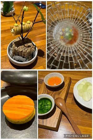 Appetizers at Herbivore by Locavore in Ubud