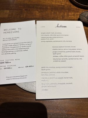   at Herbivore by Locavore in Ubud