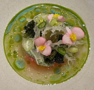 First course   at Herbivore by Locavore in Ubud