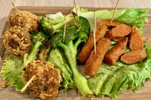 Tapas platter  at VeganBurg in Hesperia