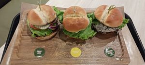 Trio Sliders at VeganBurg in Hesperia