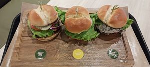 Trio Sliders at VeganBurg in Hesperia