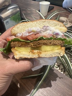 Teriyaki Burg  at VeganBurg in Hesperia