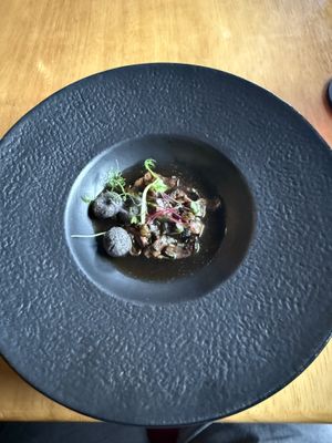 Fungi birria. Stunning    at Makal in Puerto Vallarta