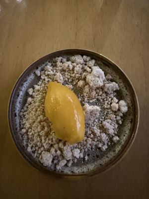 Mango sorbet    at Makal in Puerto Vallarta