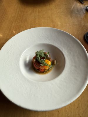 Creole salad. Delicious    at Makal in Puerto Vallarta