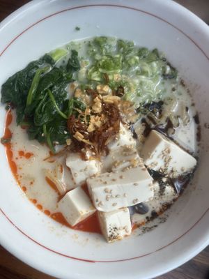 Creamy vegan   at JINYA Ramen Bar - The Parks at Walter Reed in Washington