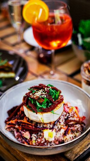 Salades #Veganuary at Arômes et Saveurs - Carouge in Geneva