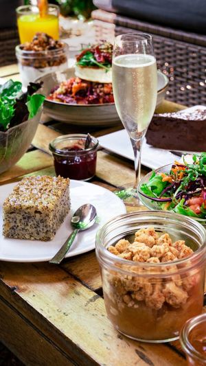 Crumble vegan ,cake sans gluten. #Veganuary at Arômes et Saveurs - Carouge in Geneva