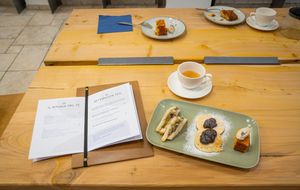 BAAK Sweet Treats with artisanal Teas and Infusions at Baak Libreria Bistrot in Bologna