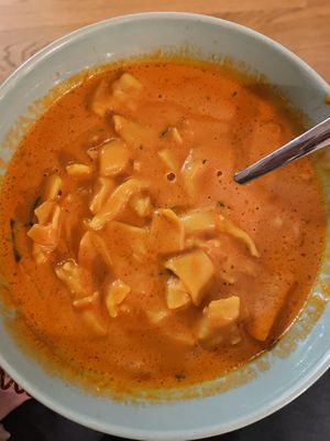 Zupa pomidorowa  at Vegan Friends Kitchen in Warsaw