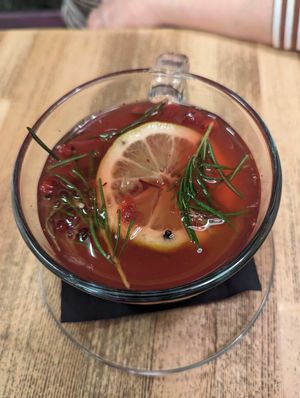 Tea at Vegan Friends Kitchen in Warsaw