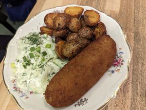 Chicken Kiev 2/5 at Vegan Friends Kitchen in Warsaw