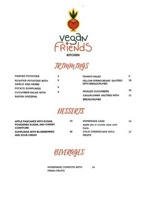  at Vegan Friends Kitchen in Warsaw