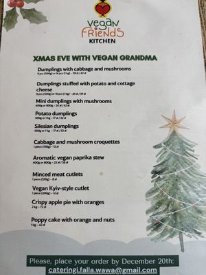   at Vegan Friends Kitchen in Warsaw