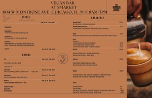  at Vegan Bar - XMarket in Chicago