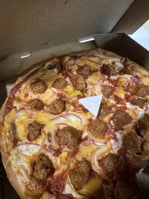 Planthandler - sub vegan cashew cheesee  at Panhandler's Pizza in Fort Collins