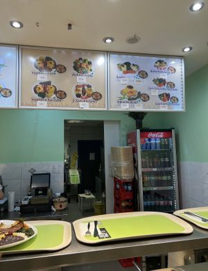 Menu with pictures   at Mahnaz in Frankfurt