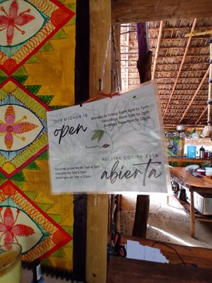 Opening times at KAMIAVAN The Vegetarian Eatery in Corn Islands