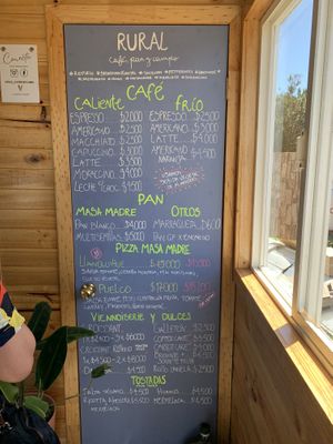 Carta #Veganuary at RURAL in Cochamo