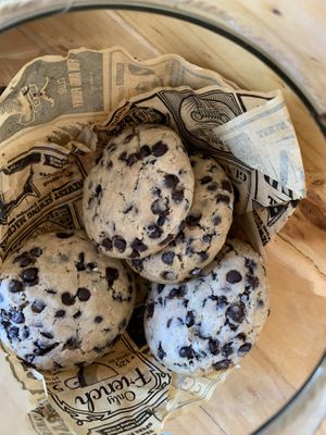 Galletón con Chips de Chocolate #Veganuary at RURAL in Cochamo
