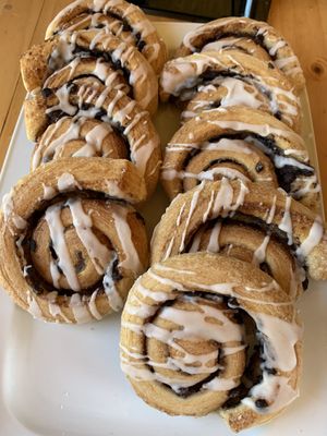 Rollos de canela #Veganuary at RURAL in Cochamo