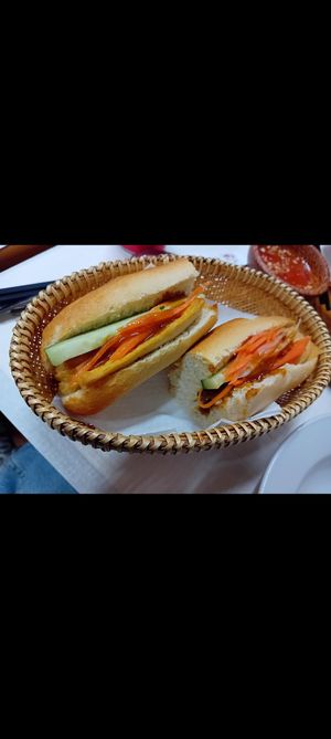 Vegan bread at Co Lan Restaurant in Lisbon