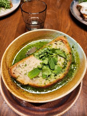 Vegan soup at Greasy Spoon @ Playhouse Teater in Stockholm