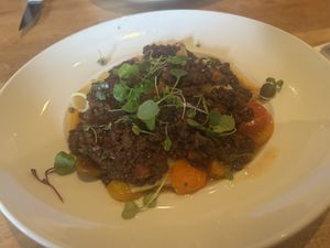 Lentil bolognese  at Seasons 52 in Costa Mesa