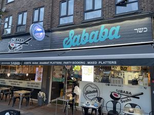   at Sababa   in Borehamwood