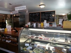 counter at Topanga Fresh Market in Topanga