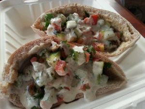 falafel at Topanga Fresh Market in Topanga