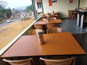 An inside look of Vivan restaurant, Chiplun. at Vivan in Chiplun