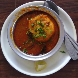 Rassa/Cut Wada at Vivan restaurant. at Vivan in Chiplun