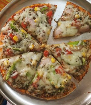 Delicious Pizza at Vivan. at Vivan in Chiplun