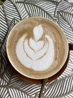  Walnut Milk! Amazing coffeee  at Avocado Resto & Cafe in Hoi An