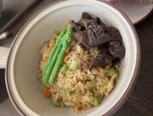  at Be An Vegetarian Cafe in Hanoi