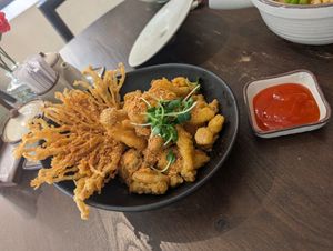  at Be An Vegetarian Cafe in Hanoi