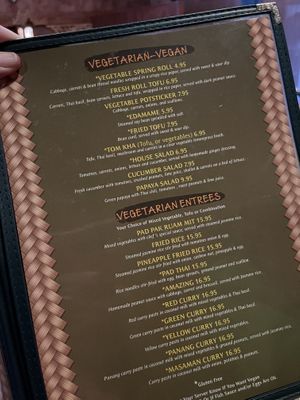   at Isan Thai Restaurant in Sarasota