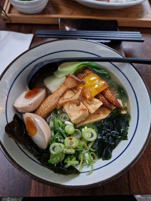 Vegan Miso Tofu Ramen at Takumi - Central  in Amsterdam