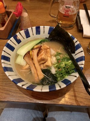 Miso tofu ramen  #Veganuary at Takumi - Central  in Amsterdam