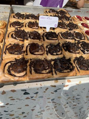 Oreo rolls  at Cinnamood in Vienna