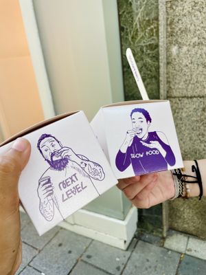 Boxed goods  at Cinnamood in Vienna