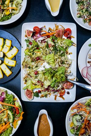 Fig Salad at Tagline Modern Indian & Arabic Restaurant and Bar in Kowloon