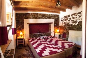 Main House Room 1 at Cinco Lunas Vegan Conscious Guesthouse in Zahara De La Sierra