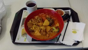 Best dish in the restaurant (1st floor noodle section), make sure to get the gluten free bread from the bakery at JenDow - Lian Shiang Jai 莲香斋 in Shanghai